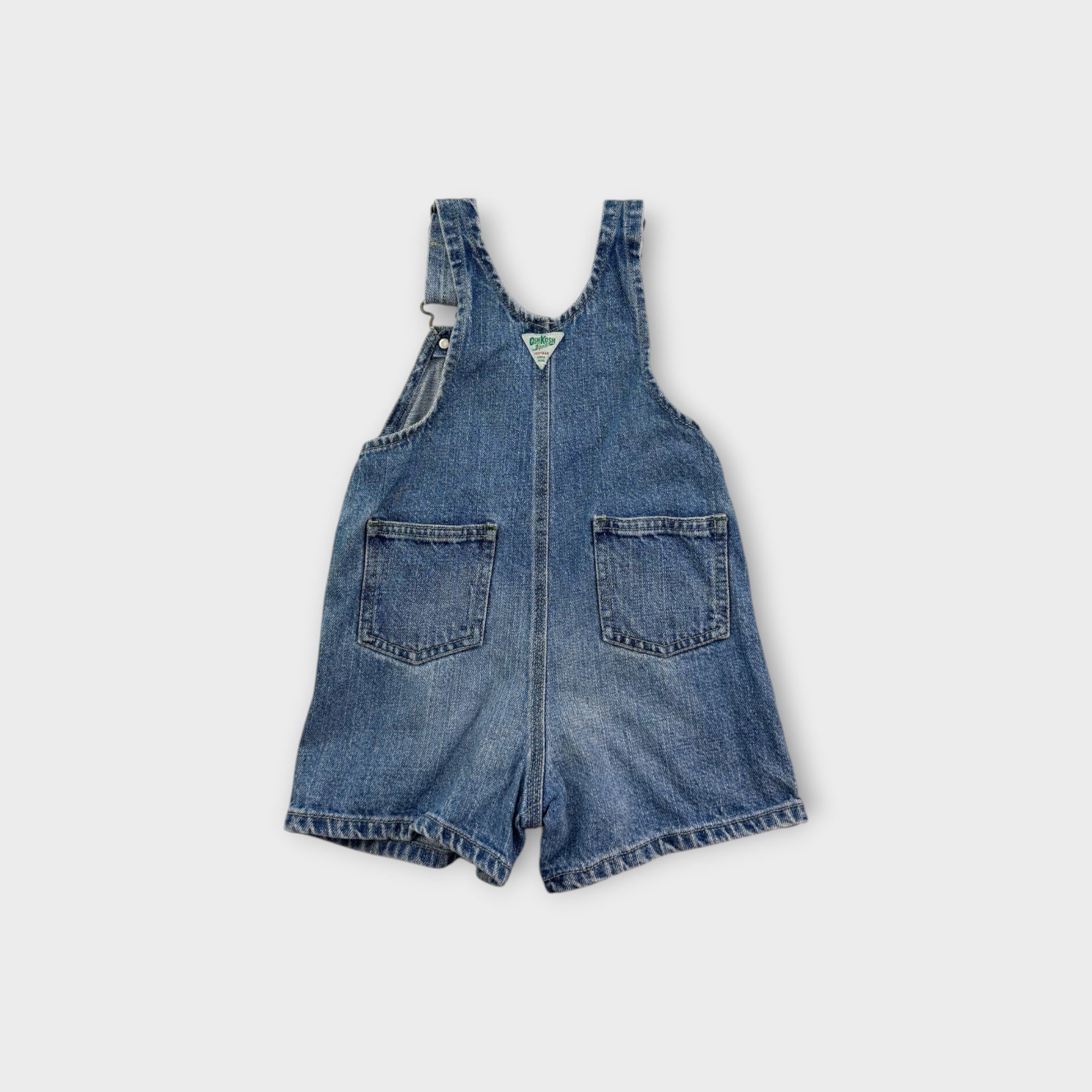 Vintage Oshkosh Denim Overalls, Size 18M