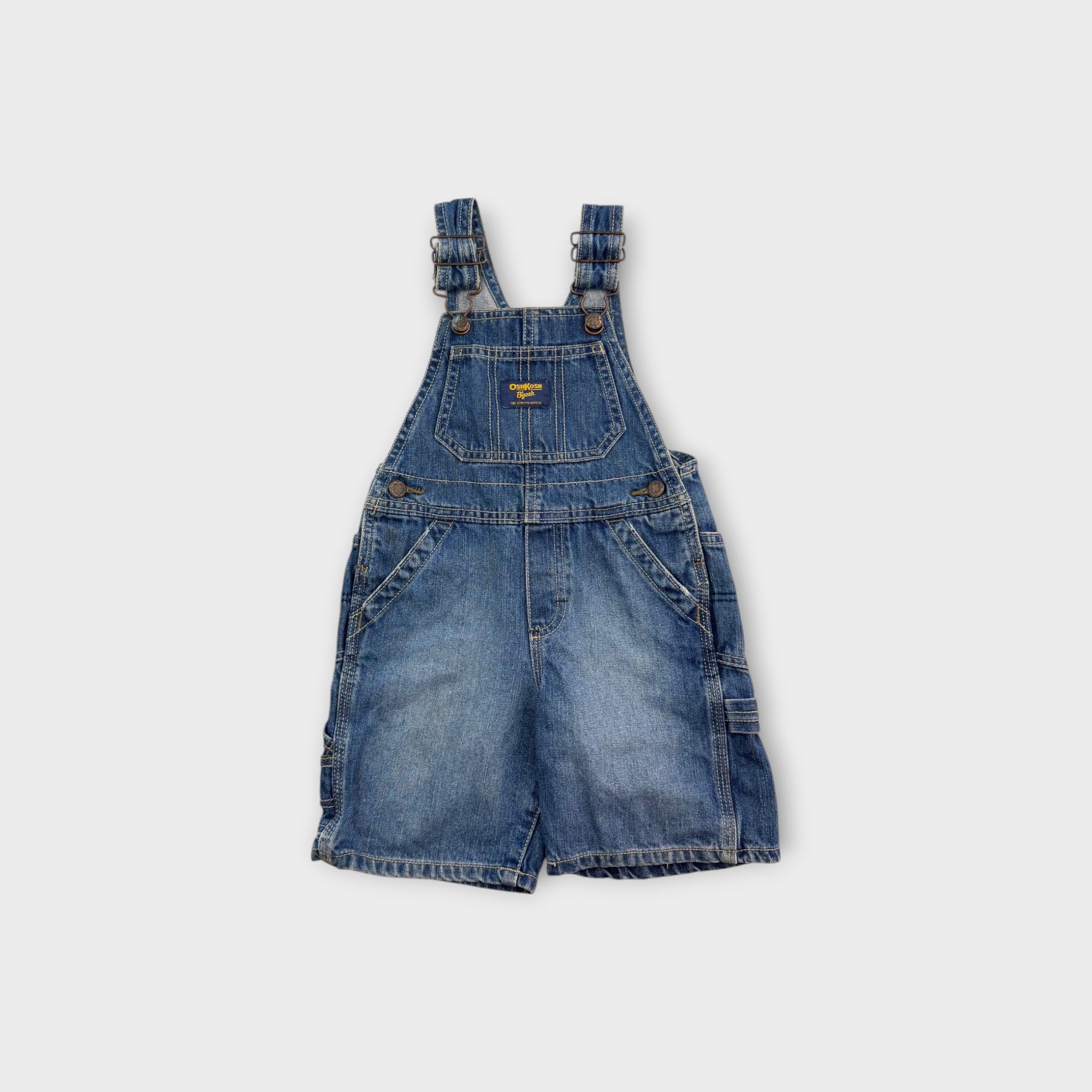 Retro Y2K Carpenter Shortalls, Size 2