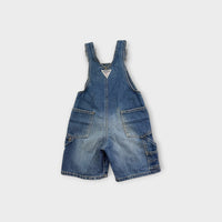 Retro Y2K Carpenter Shortalls, Size 2