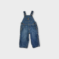 Retro Y2K Oshkosh Carpenter Overalls, Size 9m