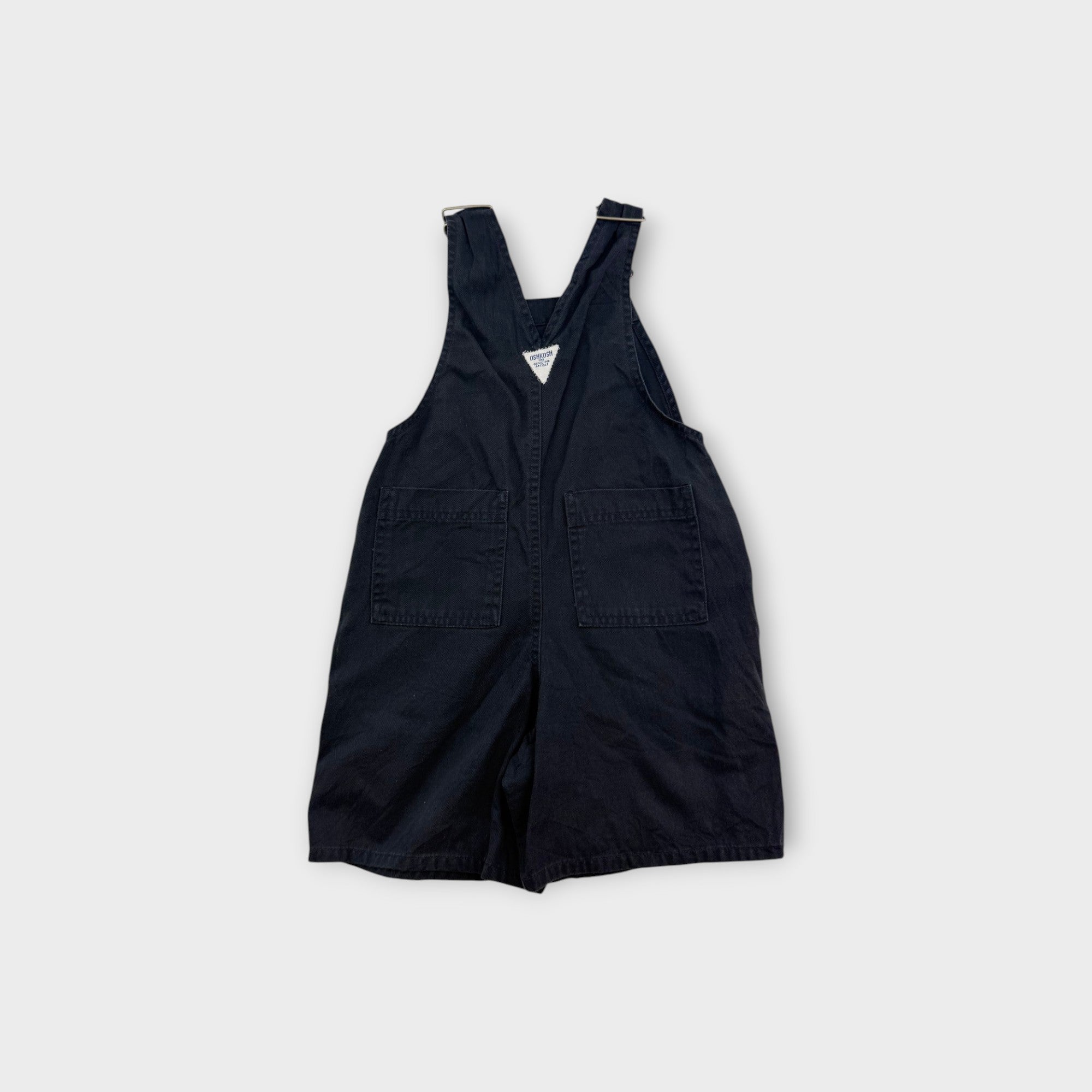 Retro Oshkosh Navy Overalls, Size 4