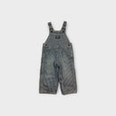 Retro Y2K Oshkosh B'Gosh Hickory Stripe Overalls, Size 18m