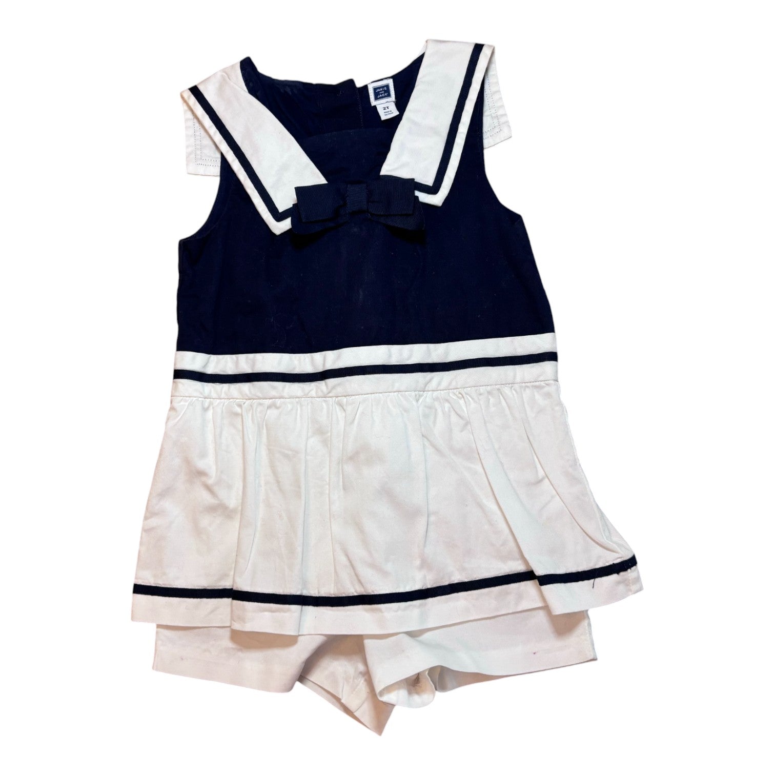 Janie & Jack Sailor Jumpsuit, Size 2