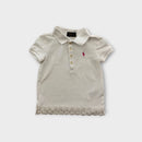 RL Lace Trim Polo, Size 2-3