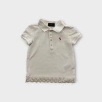 RL Lace Trim Polo, Size 2-3