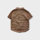 Aere Mini Linen Shirt, Size 3