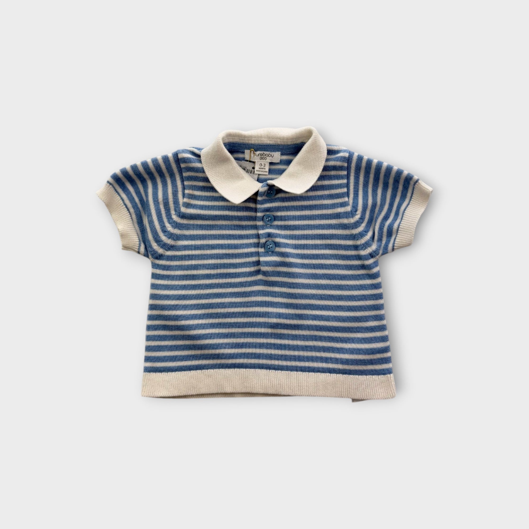 Purebaby Knit Set, Size 000