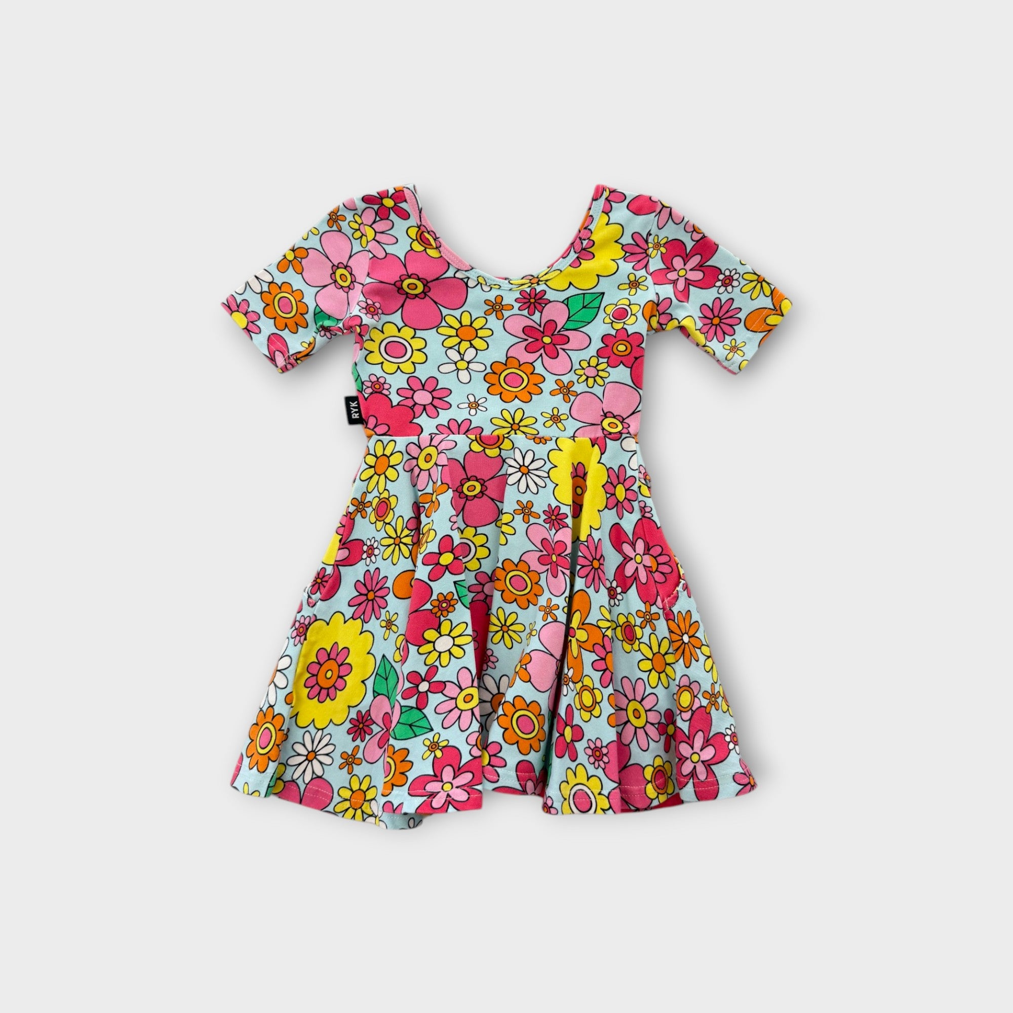 Rock Your Kid Flower Dress, Size 2