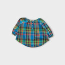 RL Plaid Blouse, Size 0
