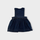 Vintage Turnups Denim Dress, Size 2