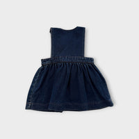 Vintage Turnups Denim Dress, Size 2