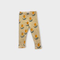 Bobo Choses Flower Leggings, Size 2