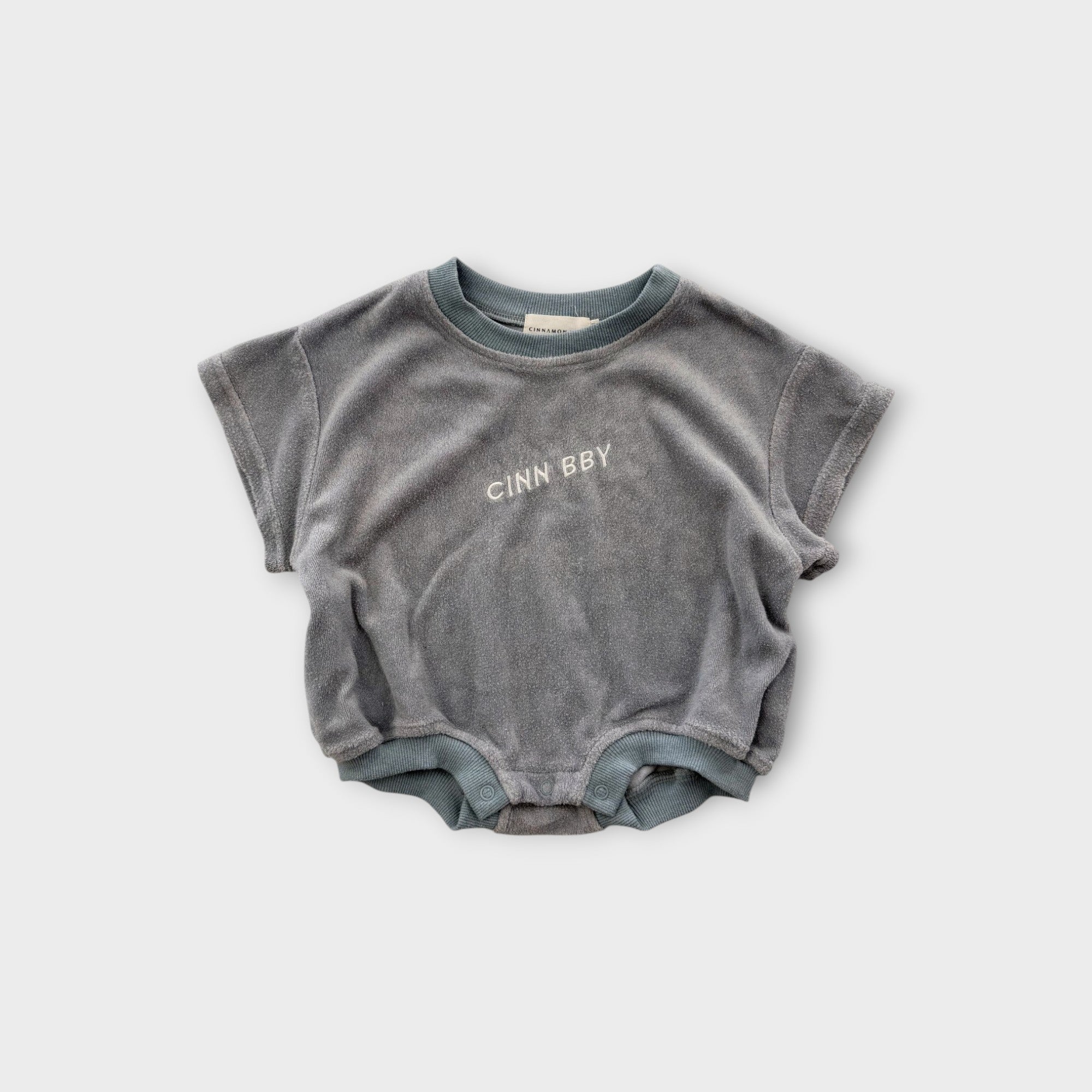 Cinnamon Baby Terry Romper, Size 000