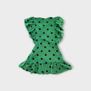 The Animals Observatory Spotty Terry Wrap Dress, Size 4