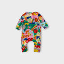 Halcyon Nights Bright Animals Onesie, Size 0000