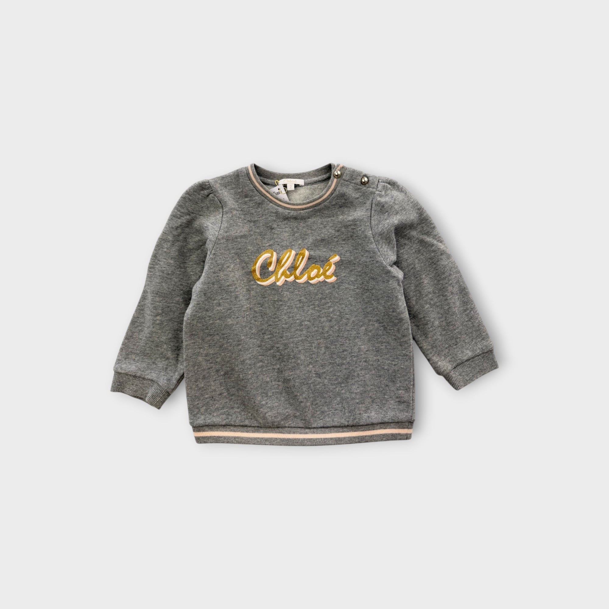 Chloe Grey Jumper, Size 2