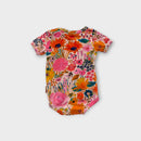 Kip & Co Floral Bodysuit, Size 000