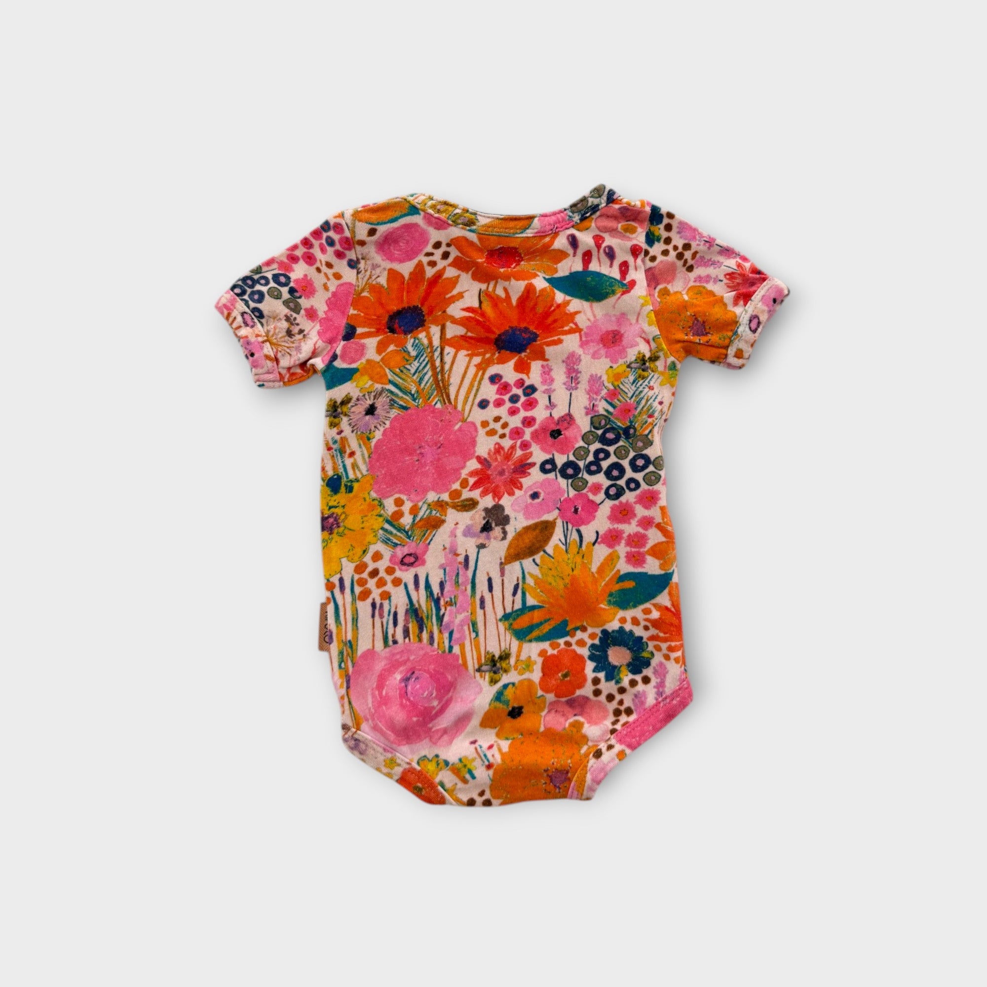 Kip & Co Floral Bodysuit, Size 000