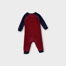 RL Polo Stripe Onesie, Size 0