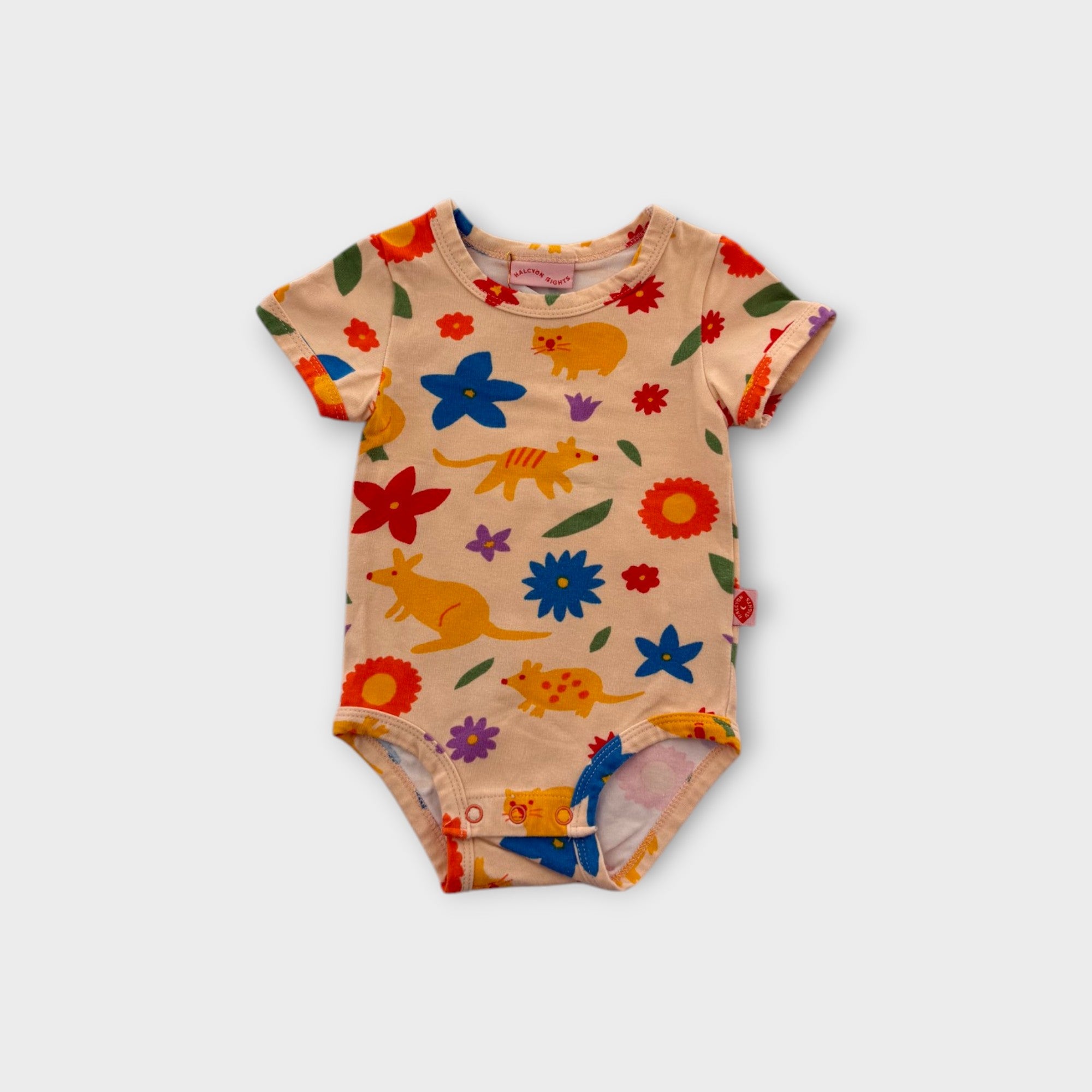 Halcyon Nights Native Animals Bodysuit, Size 00