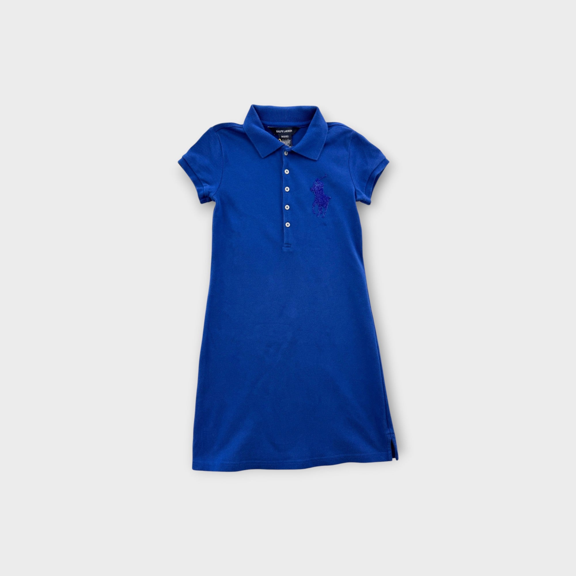 RL Blue Polo Dress, Size 8