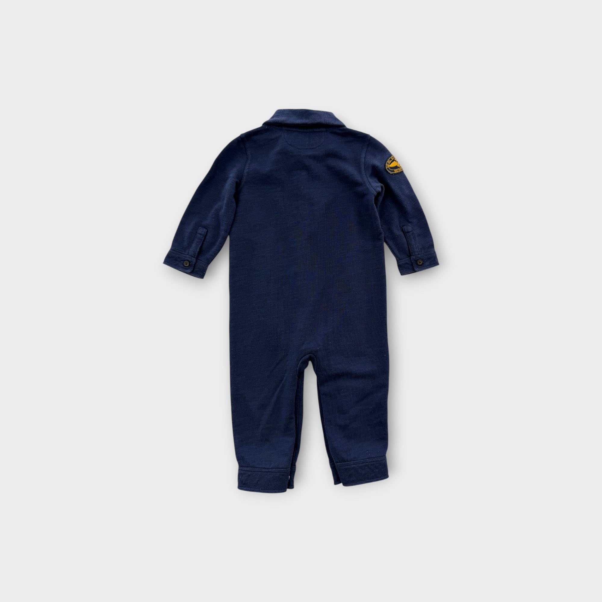RL Navy Onesie, Size 0