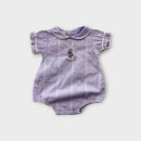 Humphrey's Corner Lilac Romper, Size 000