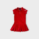RL Red Polo Dress, Size 4