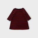 Petit Bateau Striped Long Sleeve Dress, Size 1
