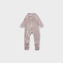 Bonds Pink & White Stripe Wondersuit, Size 1