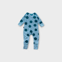 Bonds Blue Spotted Wondersuit, Size 00