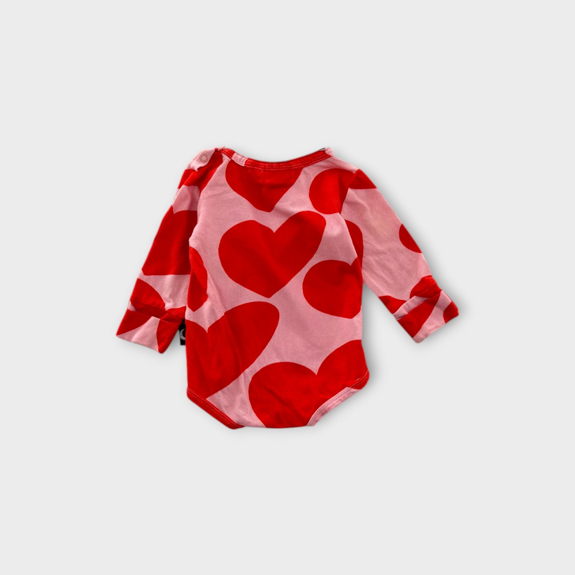 Kip & Co Heart Print Bodysuit, Size 00