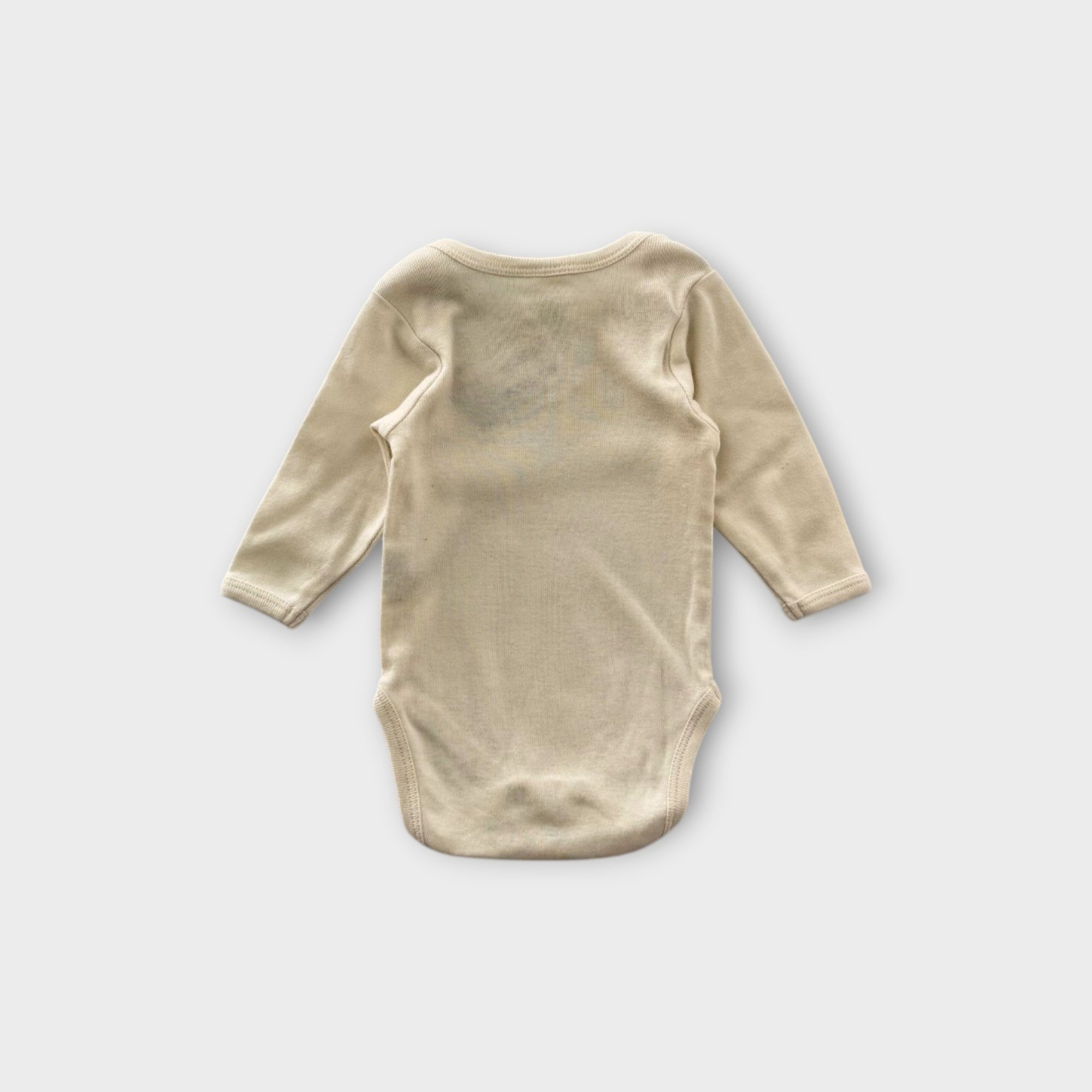 Nature Baby Cream Bodysuit, Size 0000
