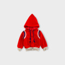 Vintage Neon Red Terry Jacket, Size 00