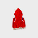 Vintage Neon Red Terry Jacket, Size 00