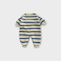 Cinnamon Baby Stripe Jumpsuit, Size 1
