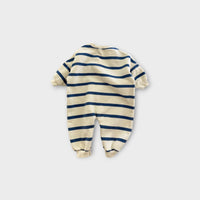 Cinnamon Baby Stripe Jumpsuit, Size 1