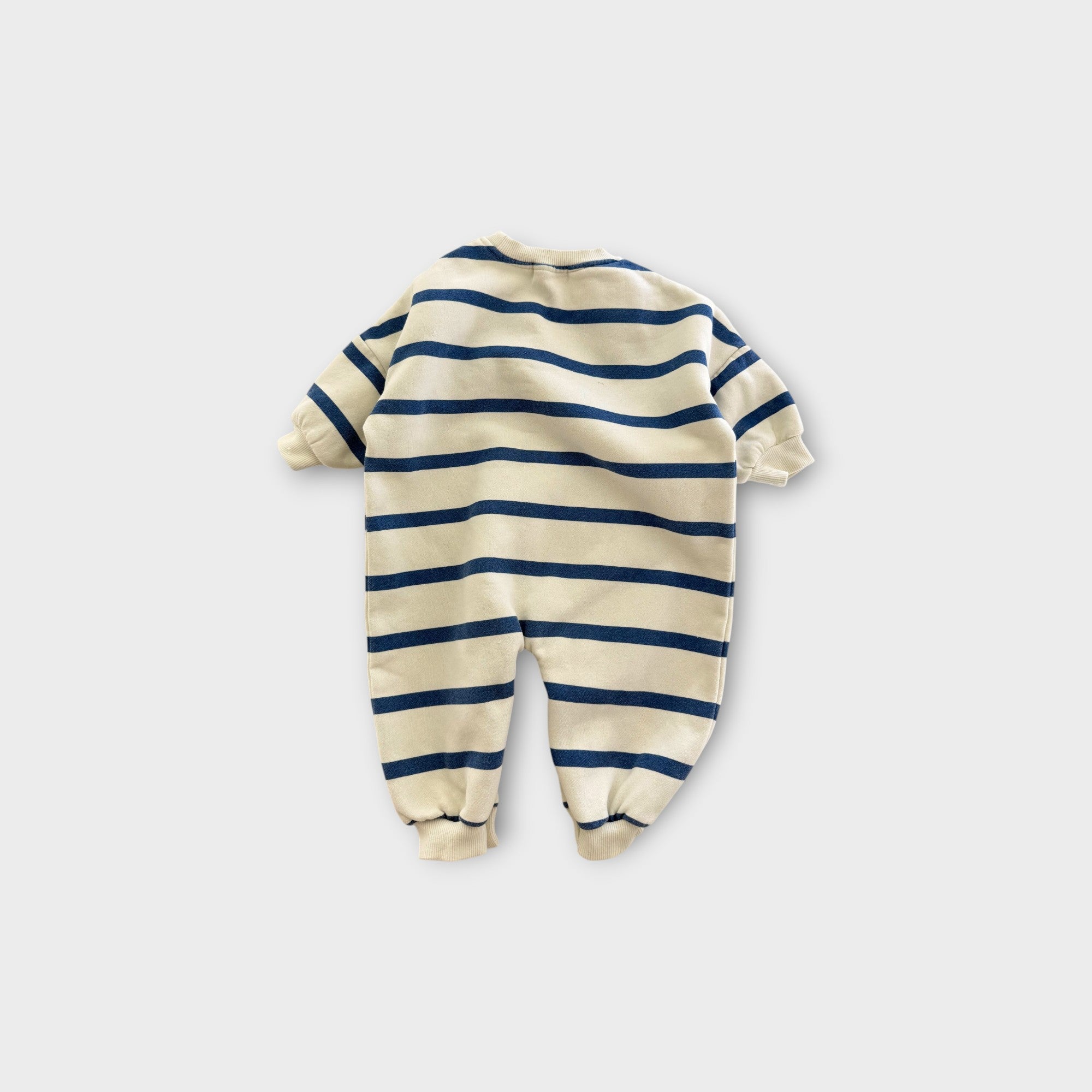 Cinnamon Baby Stripe Jumpsuit, Size 1