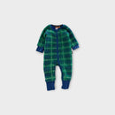 Kip & Co Fleece Plaid Onesie, Size 0