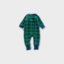 Kip & Co Fleece Plaid Onesie, Size 0