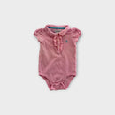 RL Pink Polo Bodysuit, Size 00