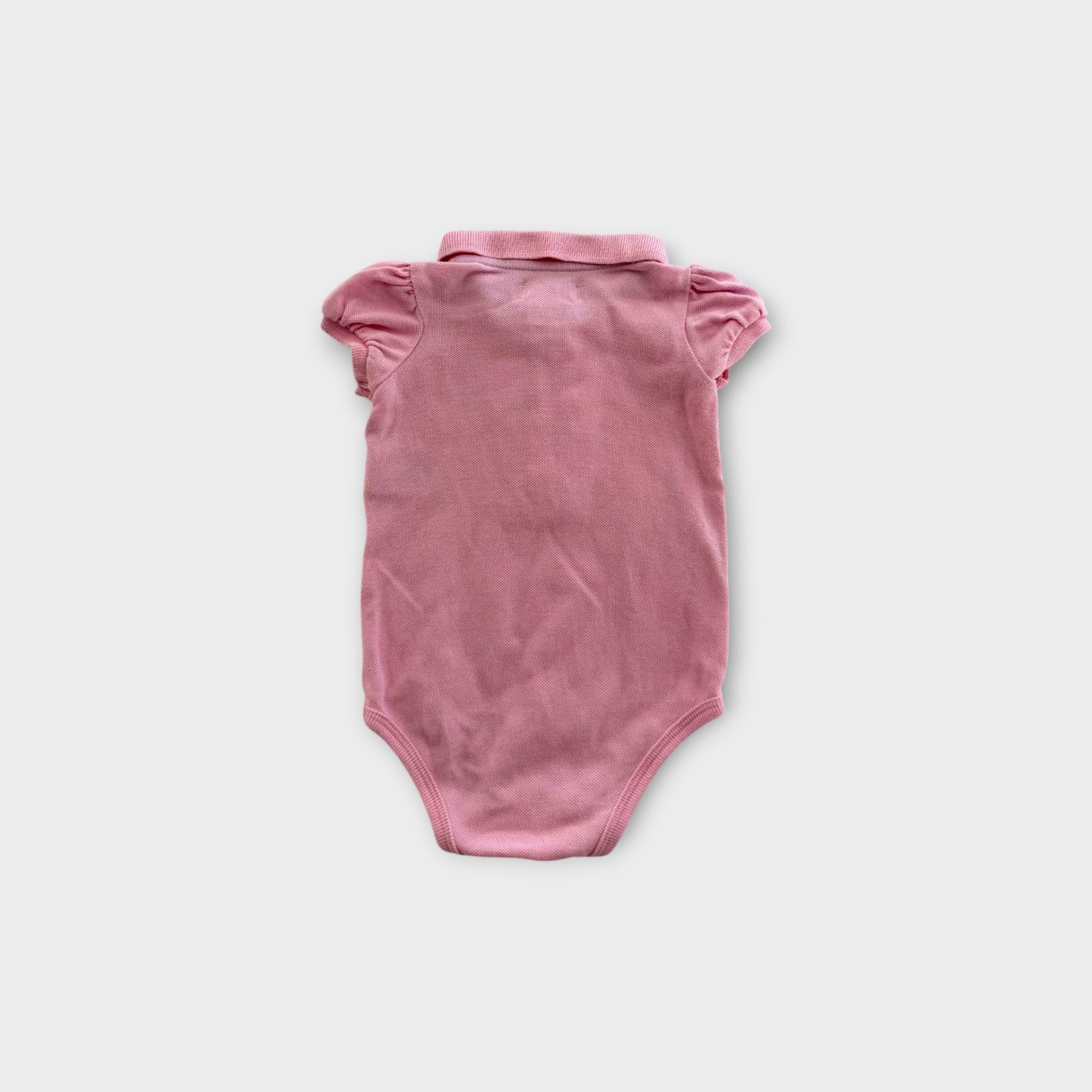 RL Pink Polo Bodysuit, Size 00