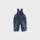 Retro Pumpkin Patch Overalls, Size 000