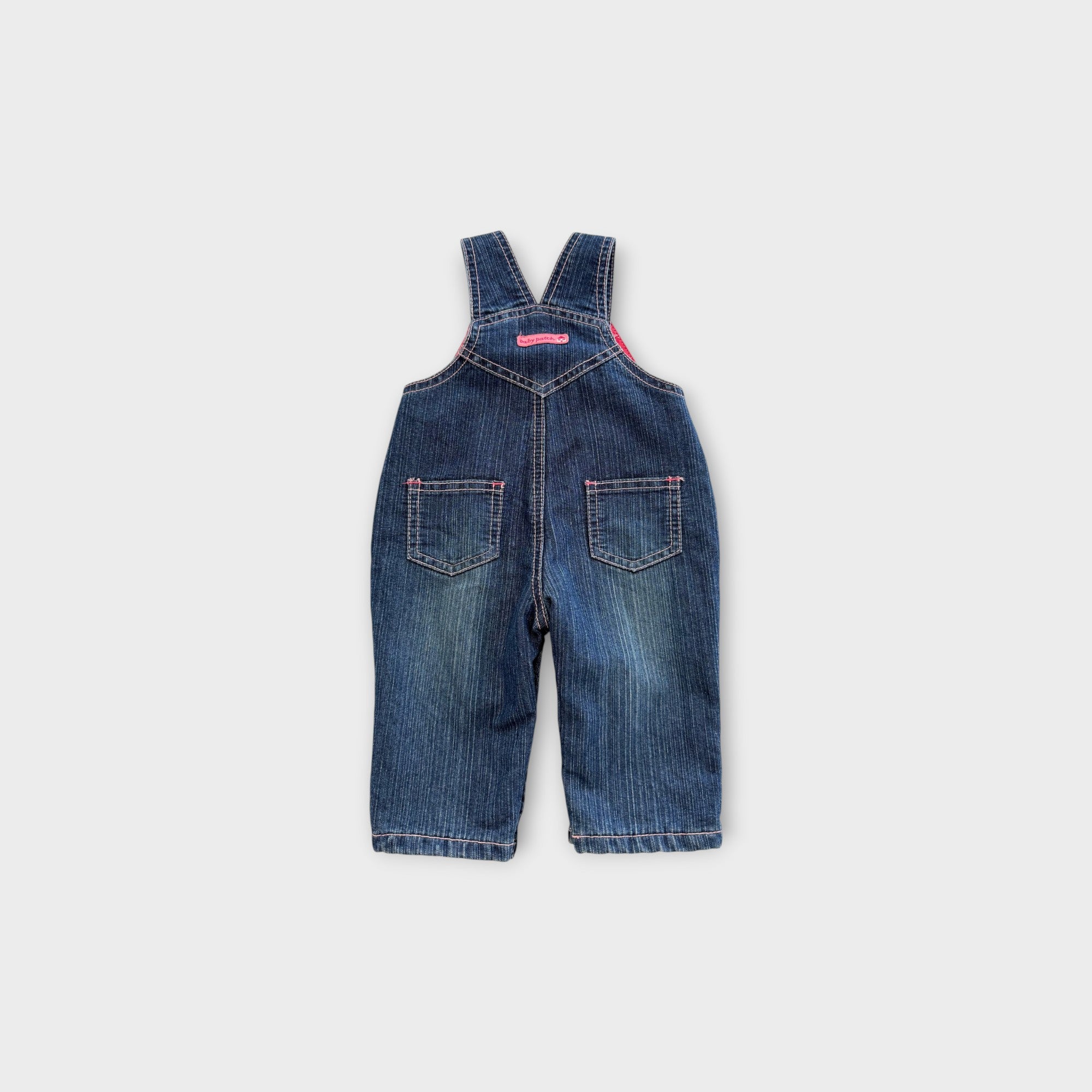 Retro Pumpkin Patch Overalls, Size 000