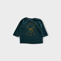 Bobo Choses Mountain and Cloud Long Sleeve T-Shirt, Size 0
