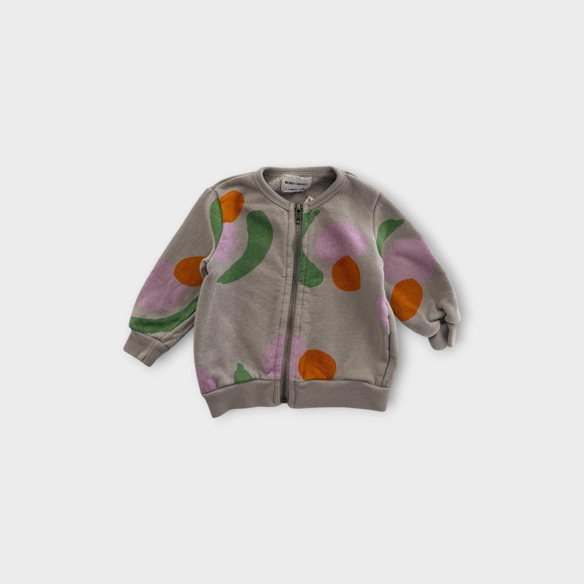 Bobo Choses Abstract Print Jacket, Size 0 – To The Moon Kids