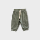 Mini Zali Green Ribbed Set, Size 00
