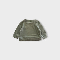 Mini Zali Green Ribbed Set, Size 00