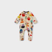 Kip & Co Egg Cups Onesie, Size 00