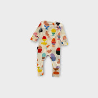 Kip & Co Egg Cups Onesie, Size 00